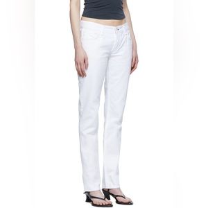#25 Rag & Bone Piper White Jean
